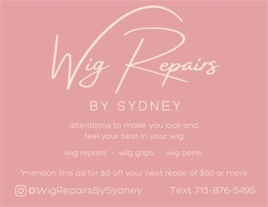 Wig Repairs by Sydney