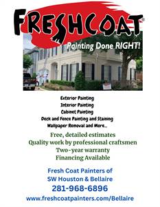 Fresh Coat Painters of Southwest Houston and Bellaire
