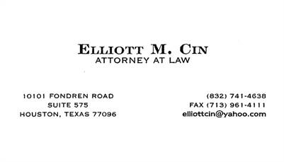 Elliott Cin Attorney at Law